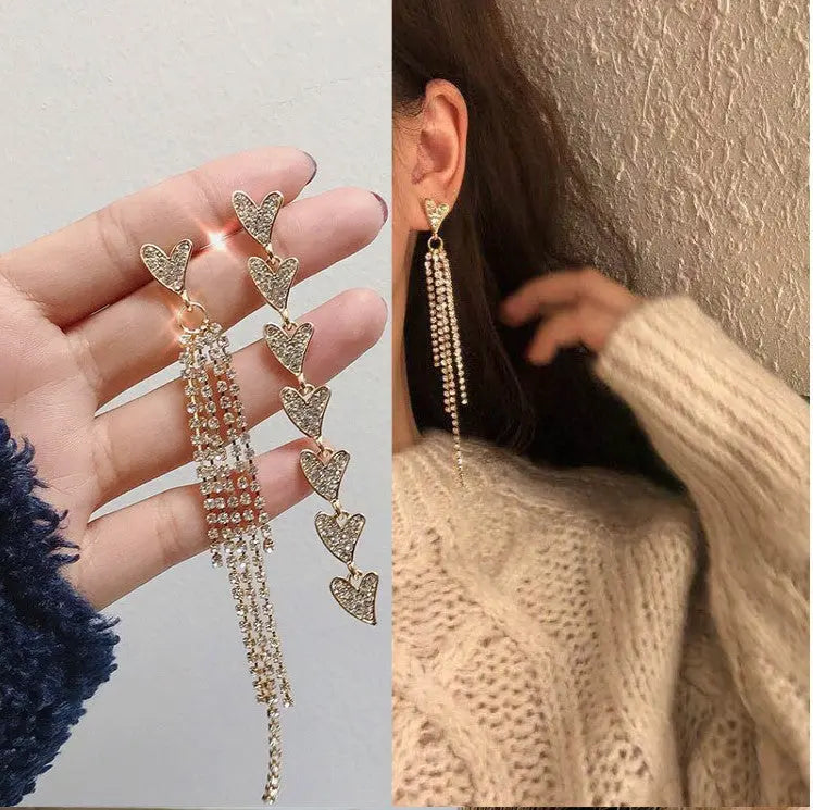 Deeply In Love Mismatch Earrings - Salty Accessories