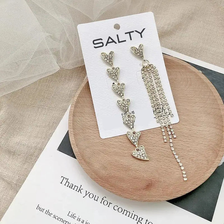 Deeply In Love Mismatch Earrings - Salty Accessories