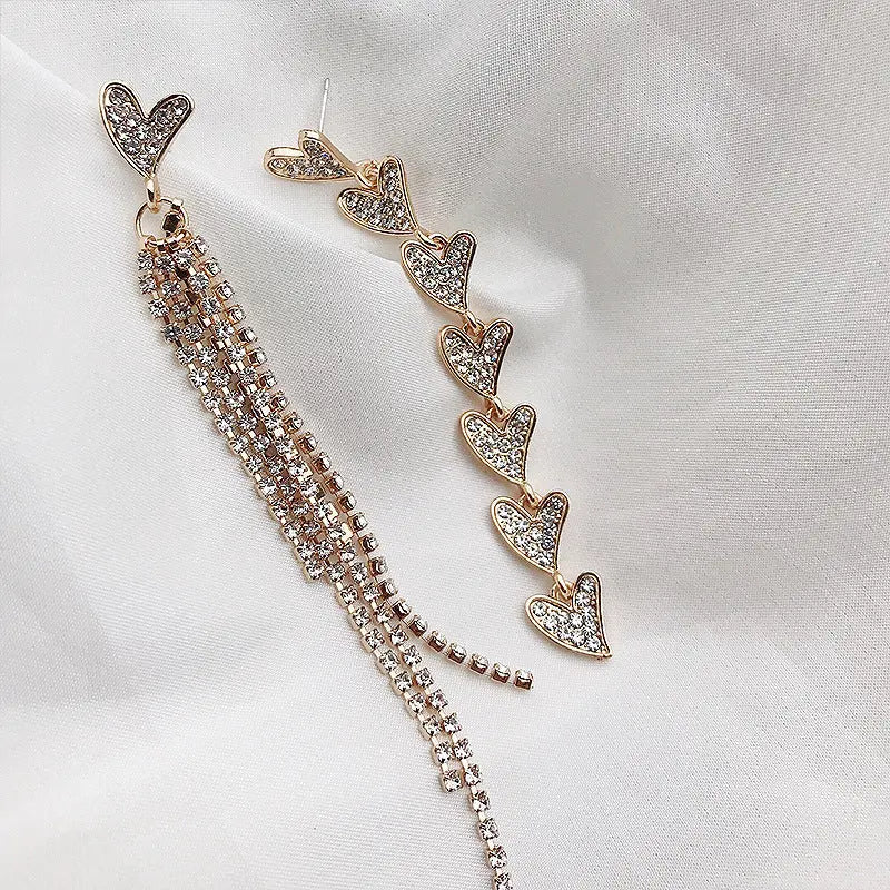 Deeply In Love Mismatch Earrings - Salty Accessories