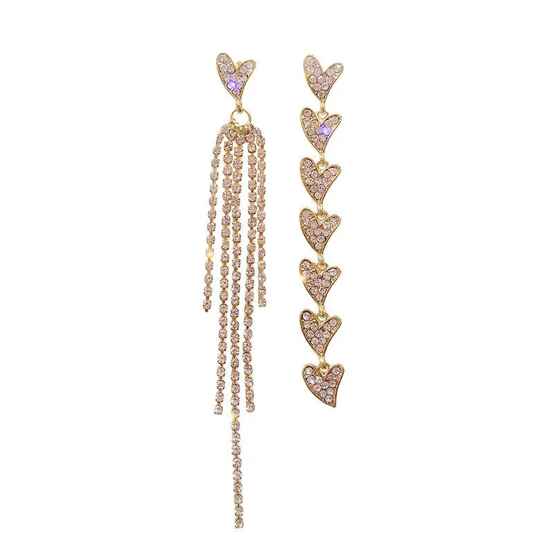 Deeply In Love Mismatch Earrings - Salty Accessories