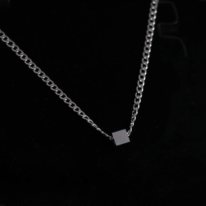 Demeter Cubic Silver Metal Chain - Salty Accessories