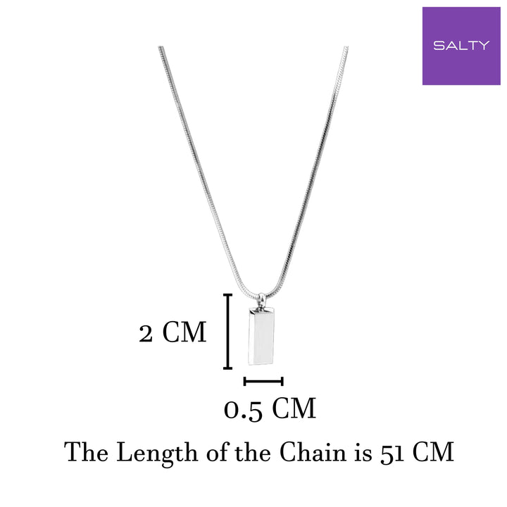 Demonic Silver Chain - Salty Accessories