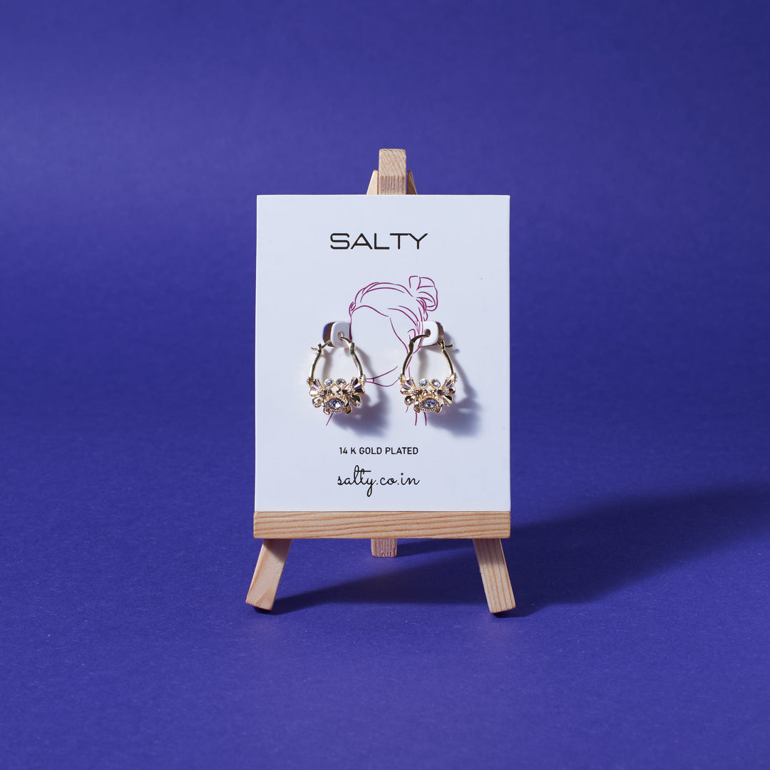 Dense Delight Hoops - Salty Accessories