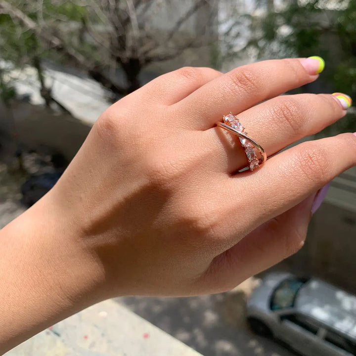 Diamond Endless Promise Ring - Salty Accessories