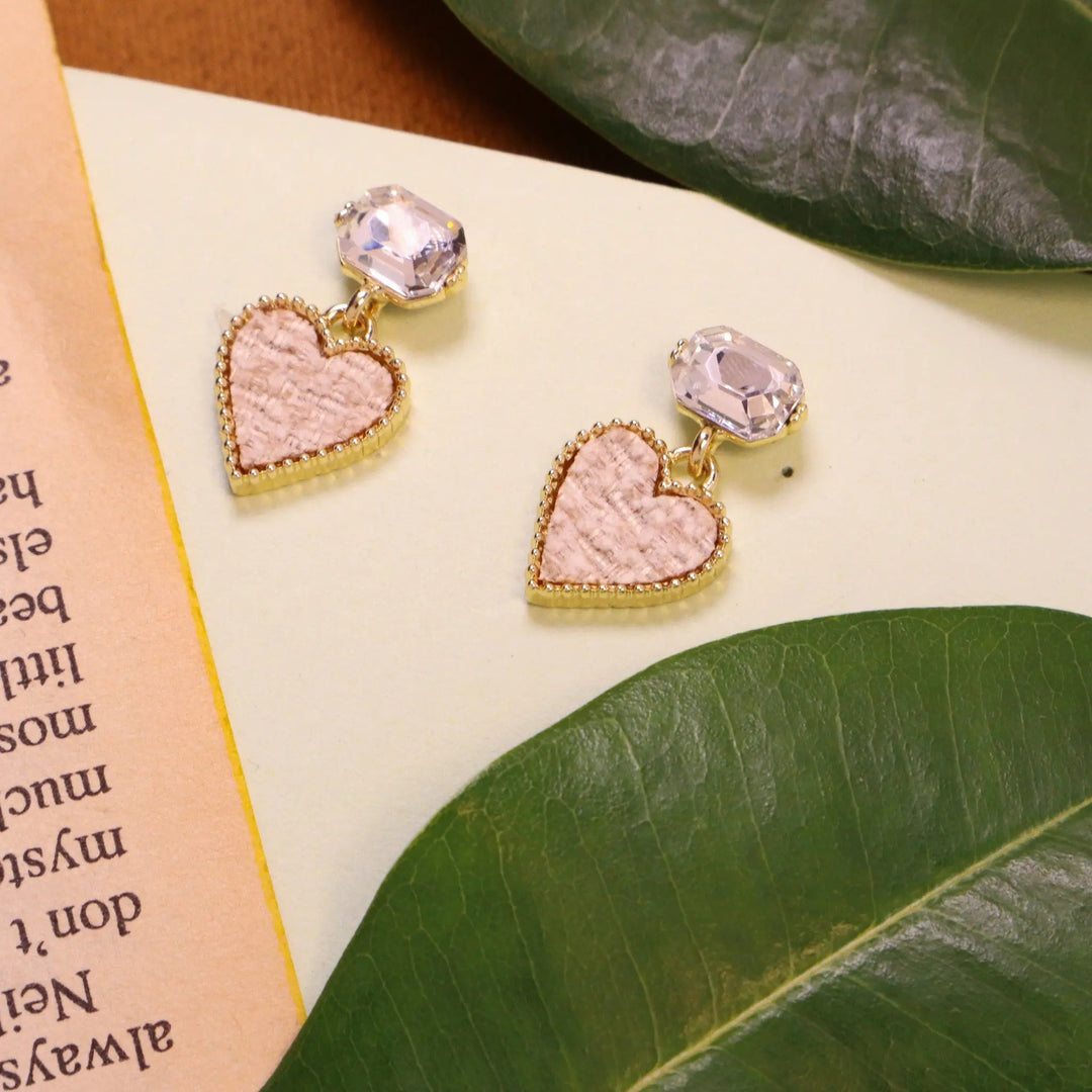Diamond Heart pretty Earrings