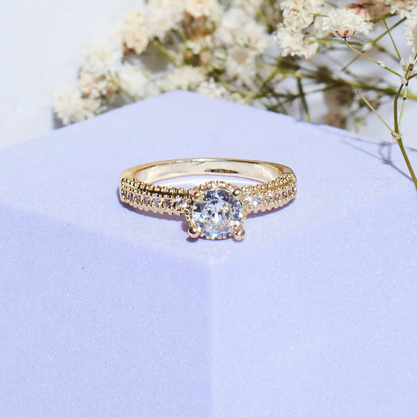 Diamond Promise Ring - size 8
