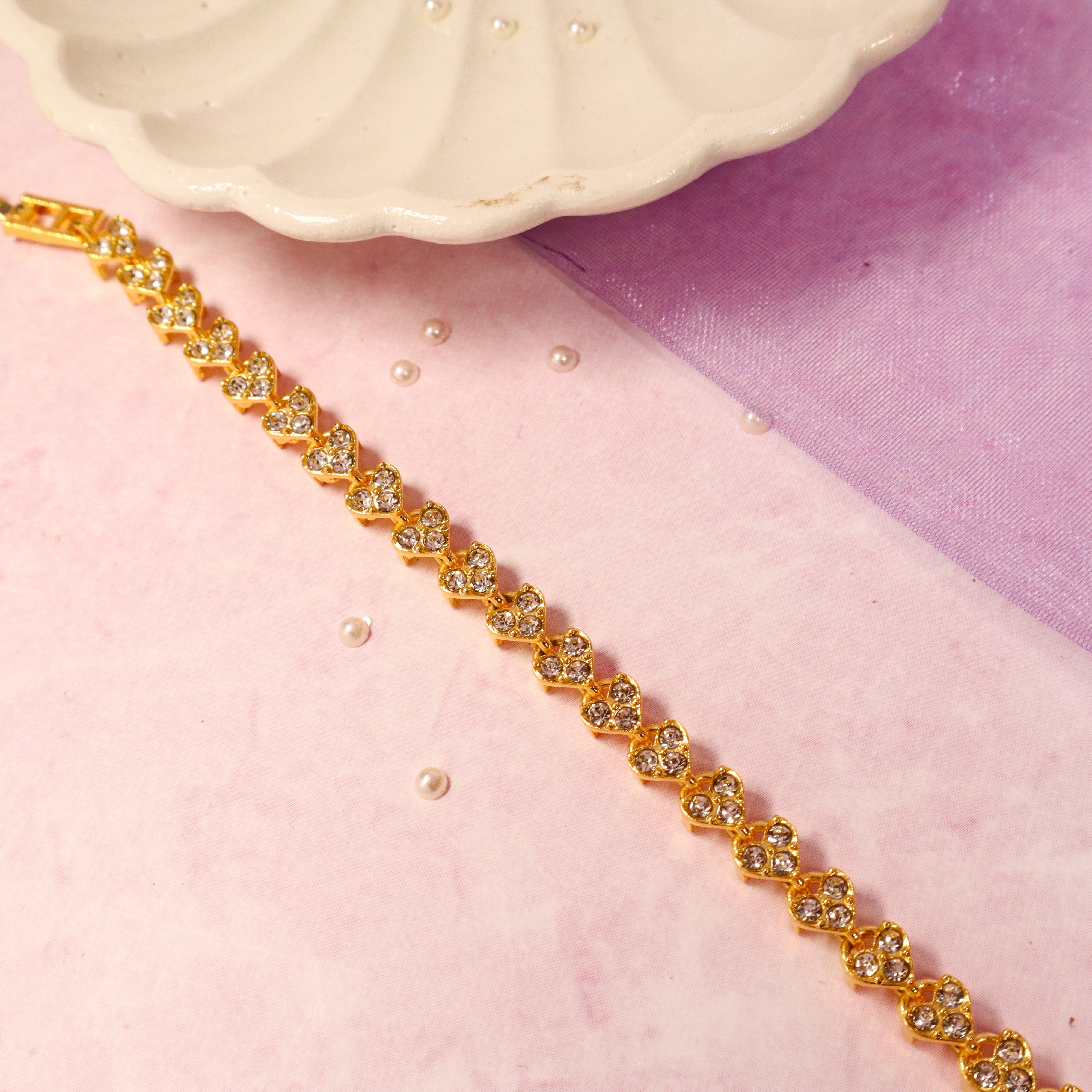Diamond Enchantment Gold Bracelet
