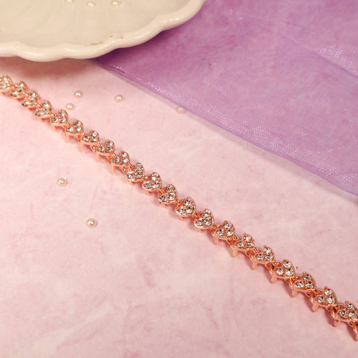 Diamond Enchantment Rose-Gold Bracelet - Salty Accessories