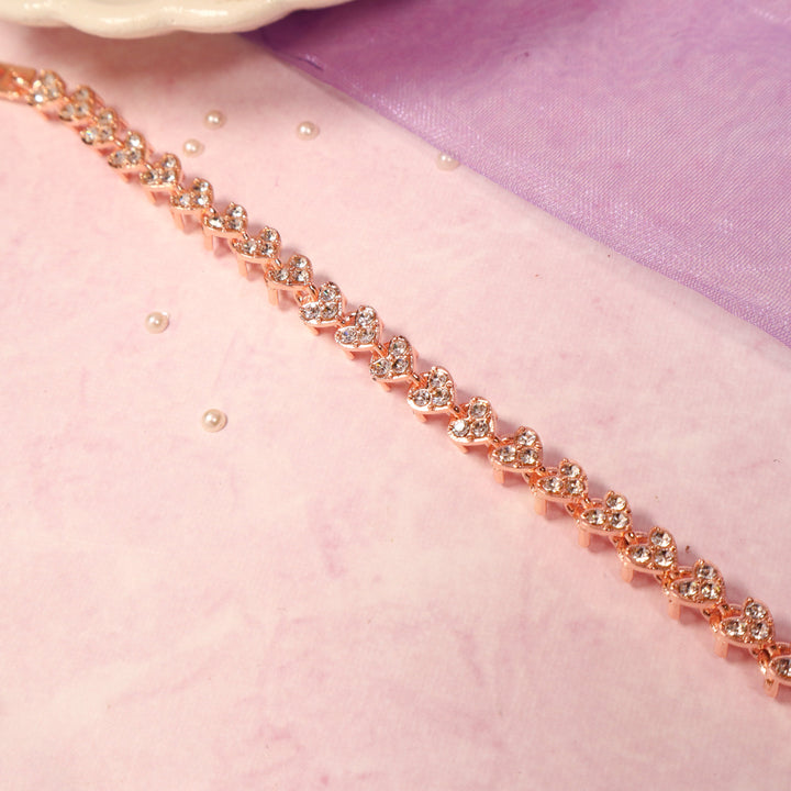 Diamond Enchantment Rose-Gold Bracelet - Salty Accessories