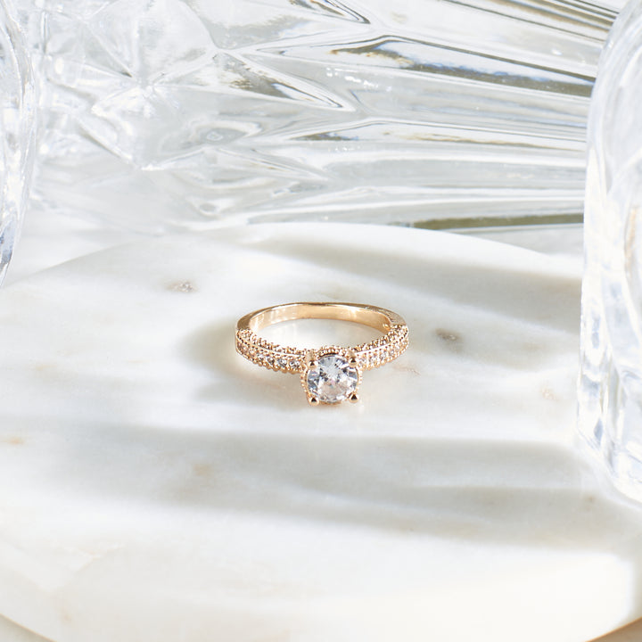 Diamond Promise Ring - size 8