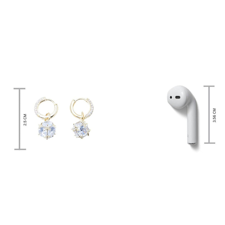 Diamond Tulip Twirl Earrings - Salty Accessories