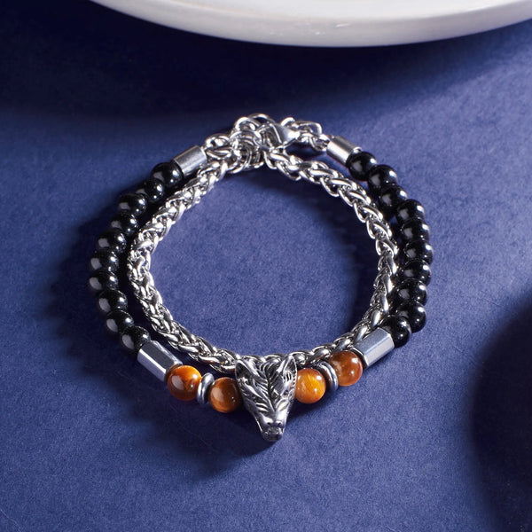 Divine Brown Beads Bracelet