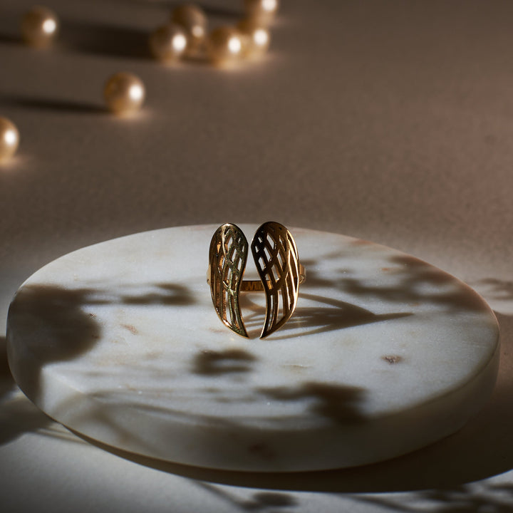 Divine Golden Ring - Salty Accessories