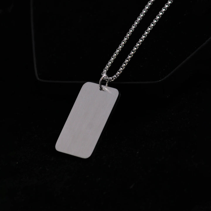 Dog Tag Stainless Steel Chain