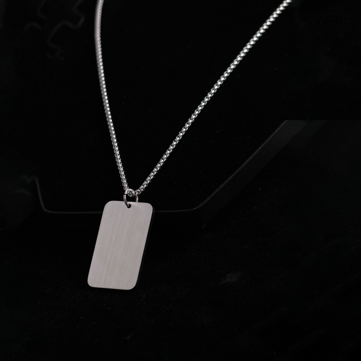 Dog Tag Stainless Steel Chain