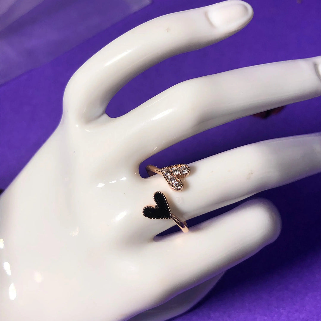 Double Heart Ring - Salty Accessories