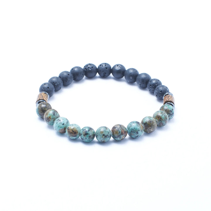 Dragon Blood Beaded Bracelet - Salty Accessories