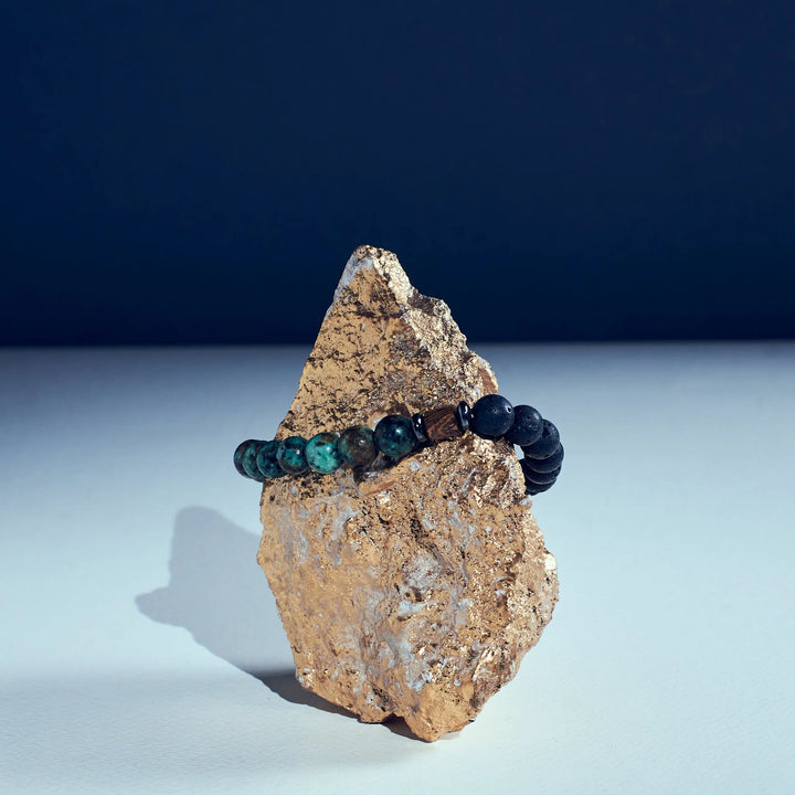 Dragon Blood Beaded Bracelet - Salty Accessories