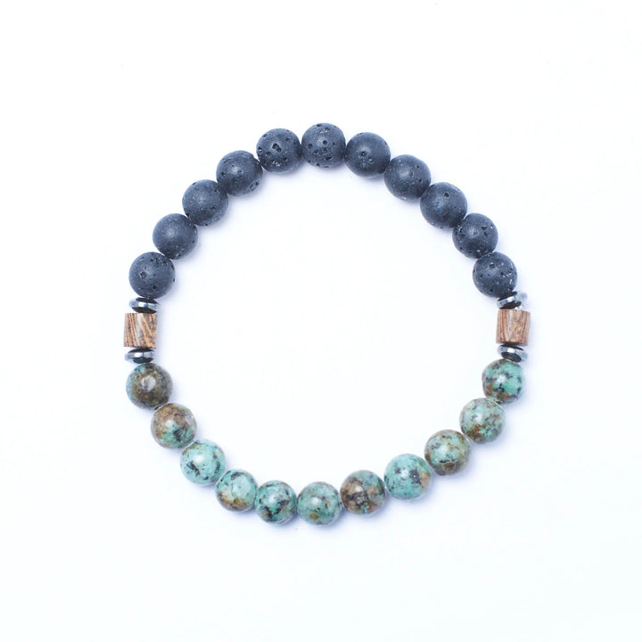 Dragon Blood Beaded Bracelet - Salty Accessories