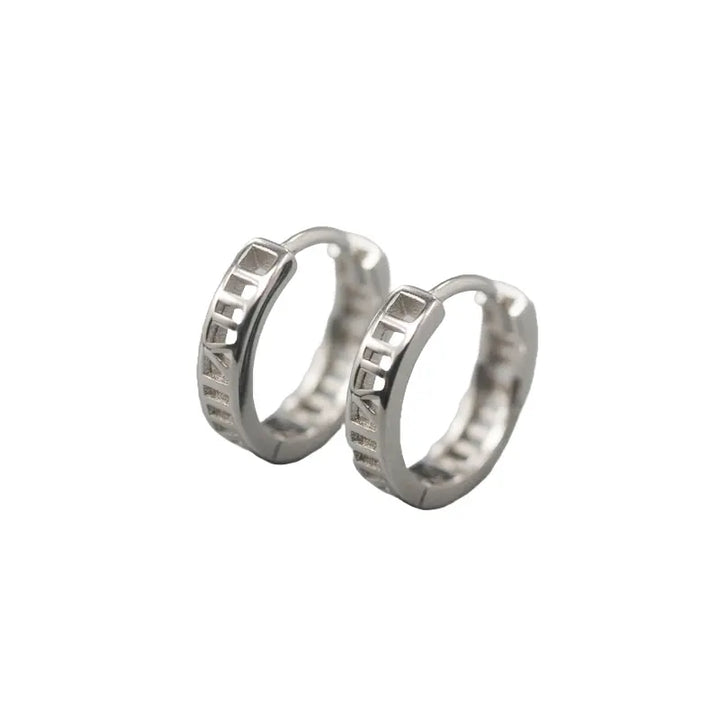 Drake Silver Hoops - Salty Accessories