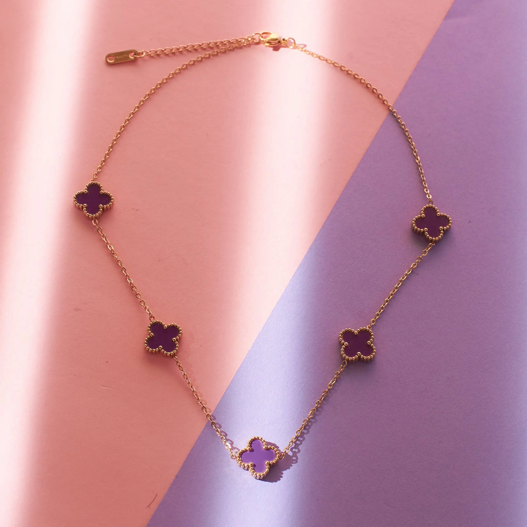 Dreamy Clover Necklace - Salty Accessories
