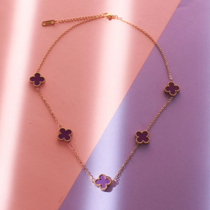 Dreamy Clover Necklace - Salty Accessories