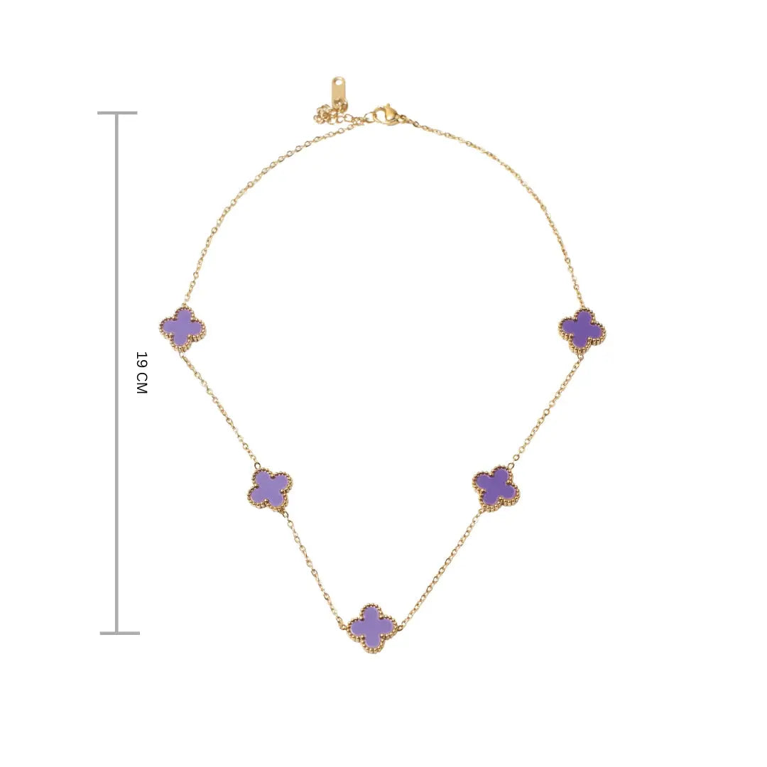 Dreamy Clover Necklace - Salty Accessories