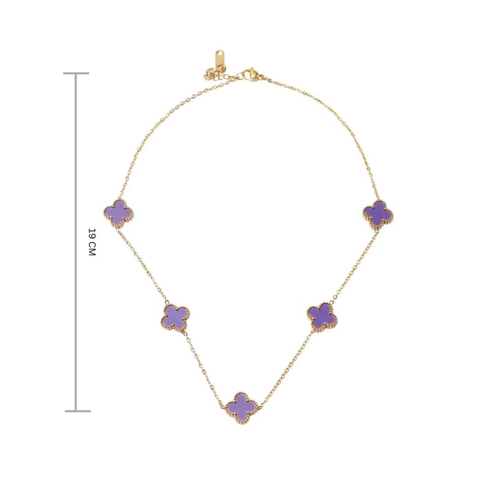 Dreamy Clover Necklace - Salty Accessories