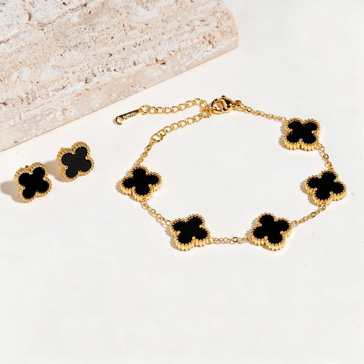 Drift Mark Bracelet And Earrings Set | Salty