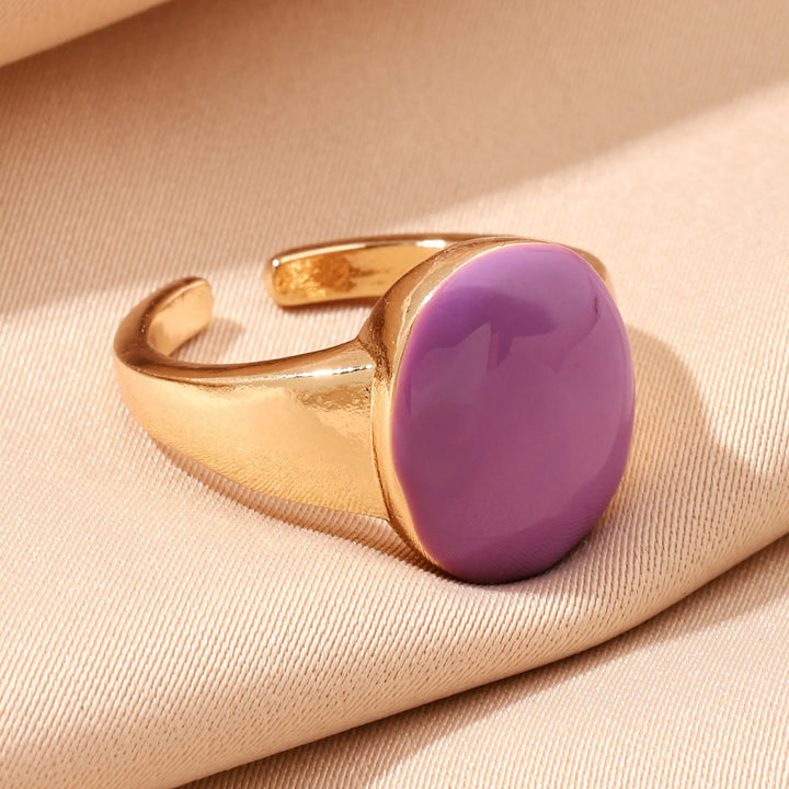 Druzy Gold Ring | Salty