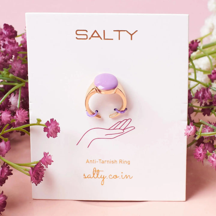 Druzy Gold Ring | Salty