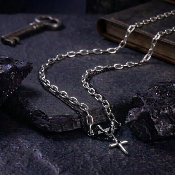 Rugged Black Modern Chain