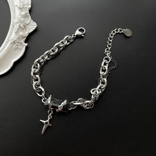 Dapper Design Stone Bracelet