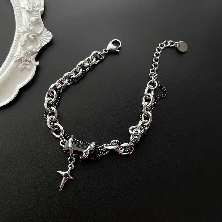 Dapper Design Stone Bracelet - Salty Accessories
