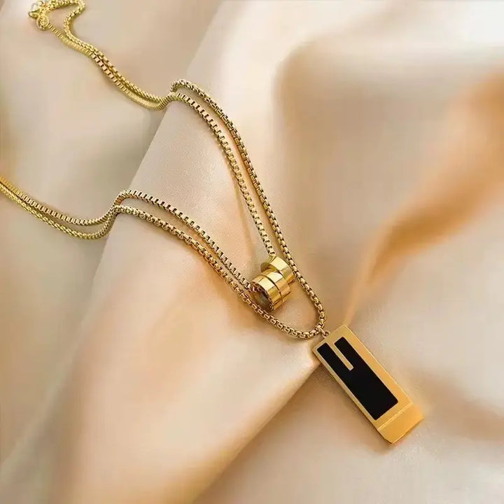 Dual-Strand Golden Fusion Chain - Salty Accessories