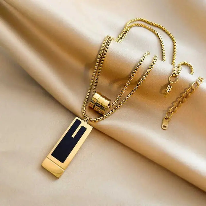 Dual-Strand Golden Fusion Chain - Salty Accessories