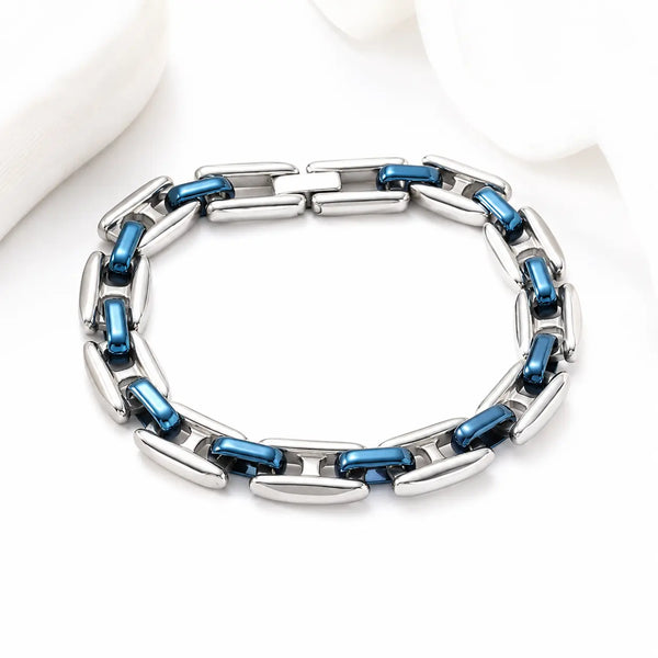 Duo Link Bracelet - Blue
