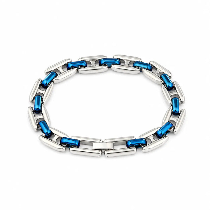 Duo Link Bracelet - Blue | Salty