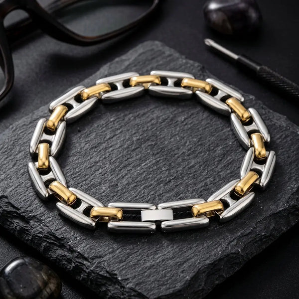 Duo Link Bracelet - Gold