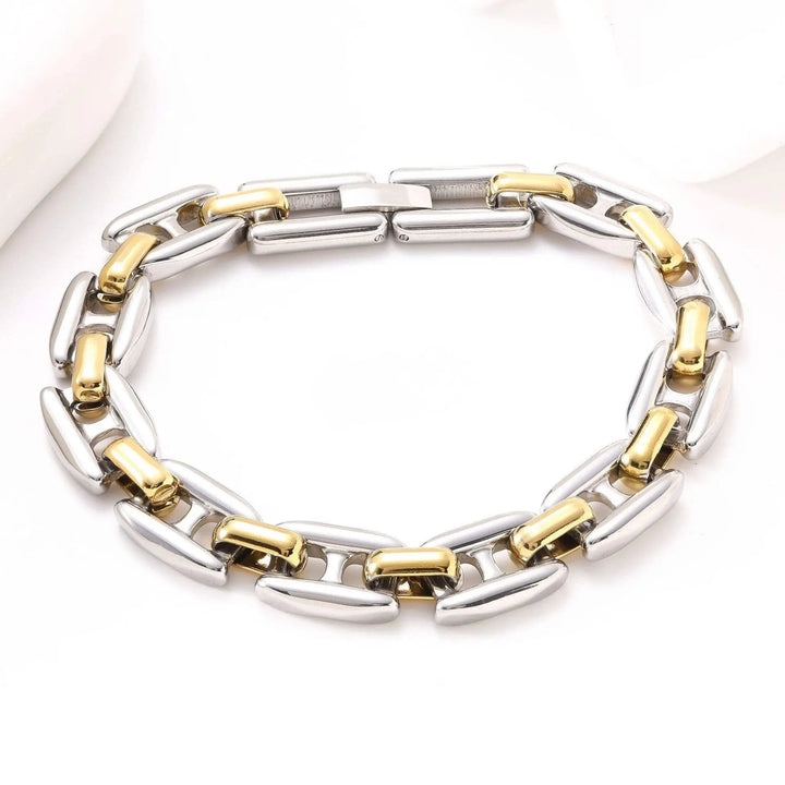 Duo Link Bracelet - Gold | Salty
