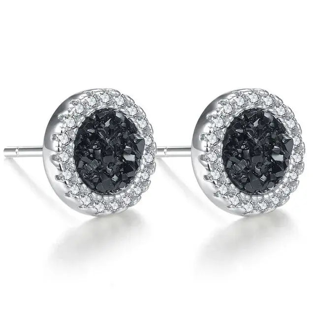 Dusky Solitaire Studs - Salty Accessories