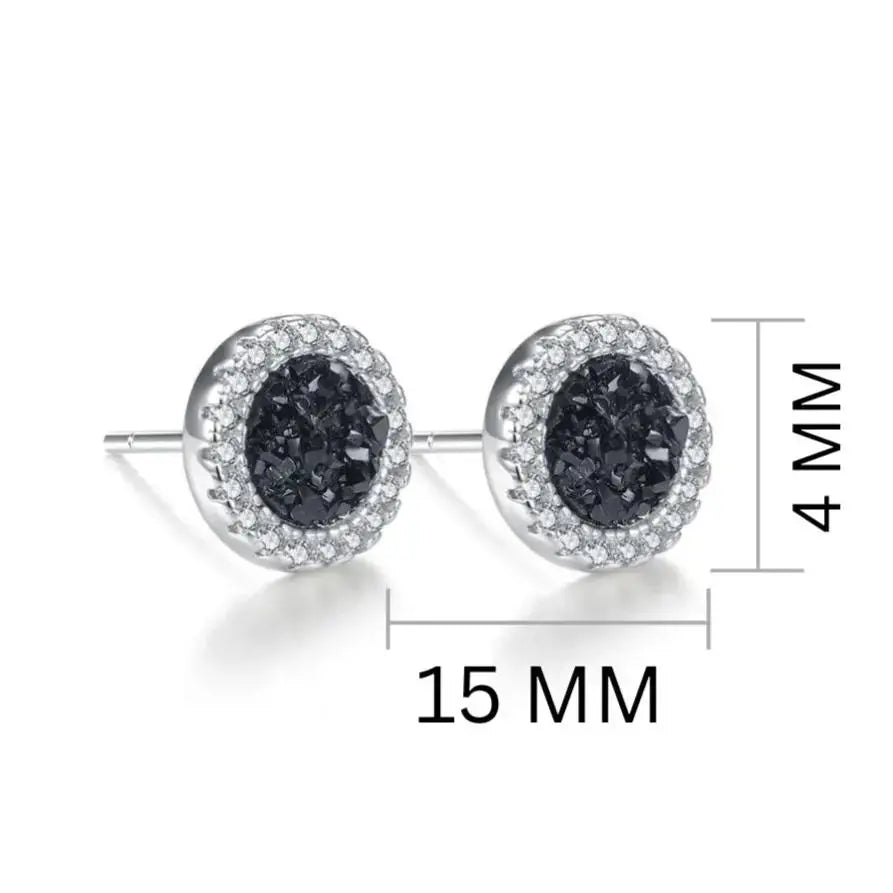 Dusky Solitaire Studs - Salty Accessories