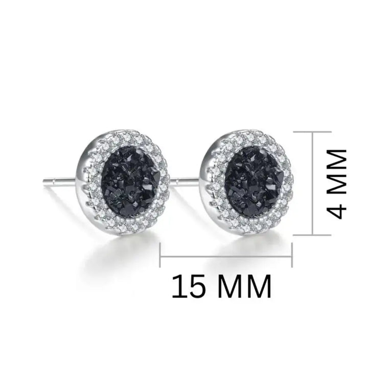 Dusky Solitaire Studs - Salty Accessories
