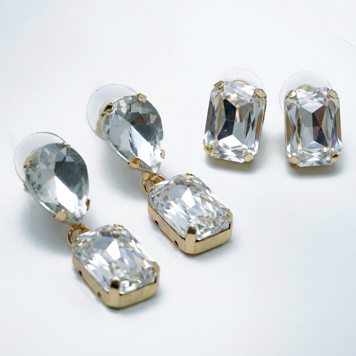 Royal Rendezvous Earring Set of 2 - White