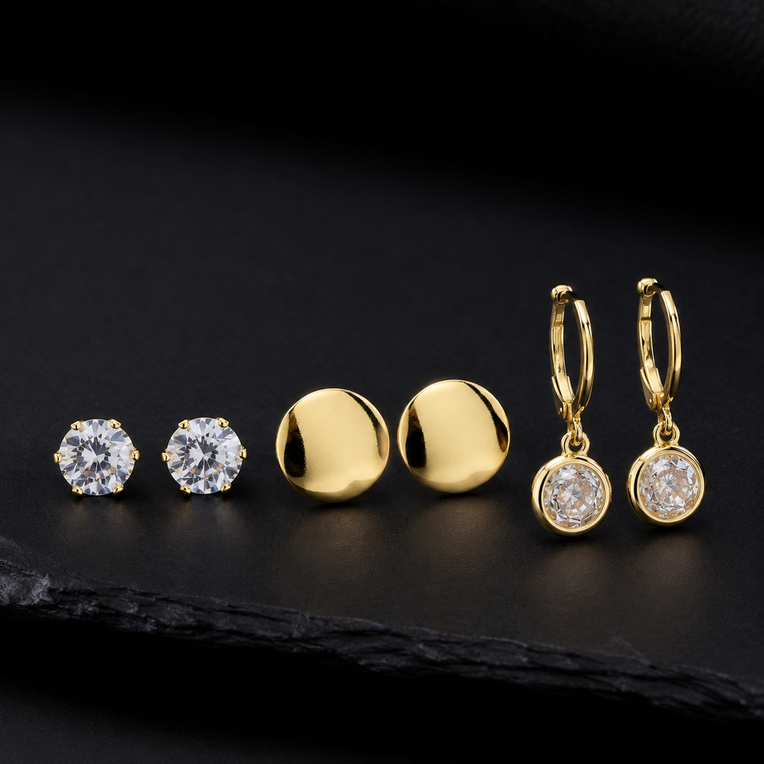 Celestia Moondrop Magic Earring Set of 3