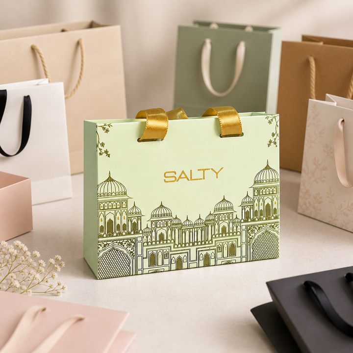 EMPTY-GOLDRIBBONBOX | Salty