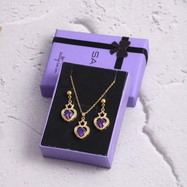 Blooming Beauty Earrings and Necklace Set
