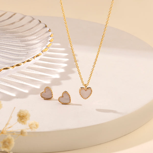Dream Love Necklace and Earrings Set