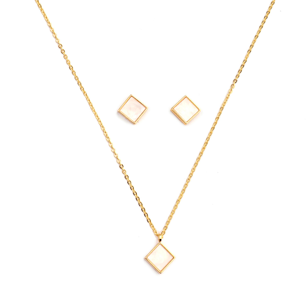 Dazzle Necklace and Earrings Set