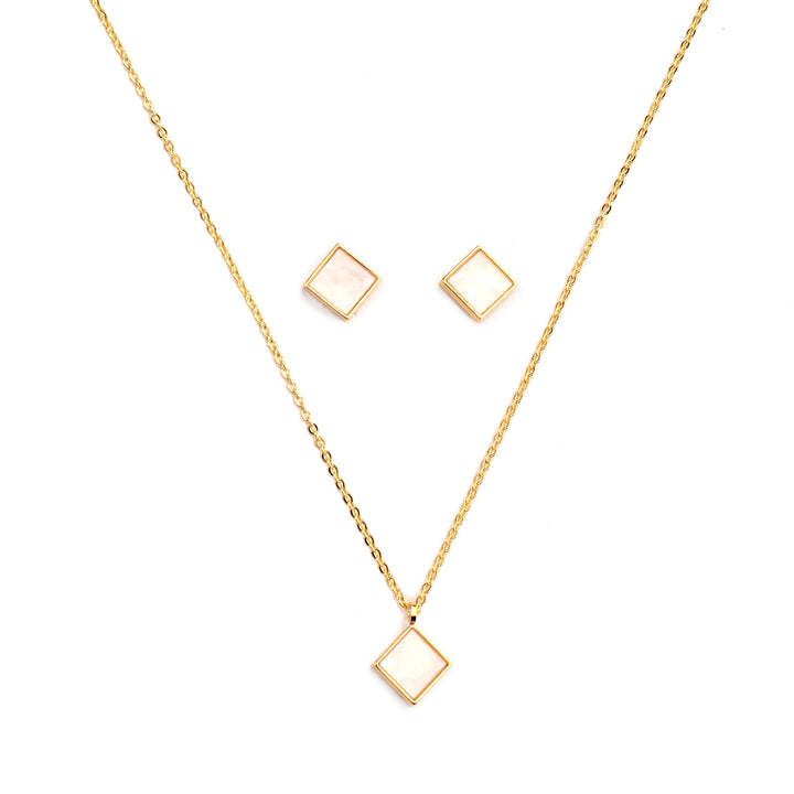 Dazzle Necklace and Earrings Set